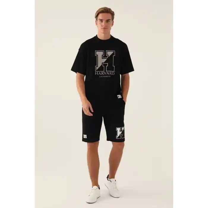 HARVARD ERKEK TEK ÜST  - SİYAH