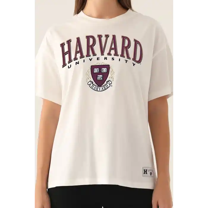 HARVARD KADIN TEK ÜST  - KREM