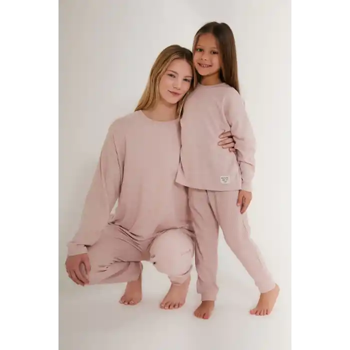 KIZ İKİLİ TAKIM - Pembe
