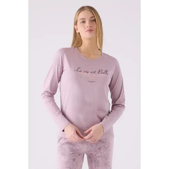 PIERRE CARDIN İKİLİ TAKIM - AÇIK GÜL KURUSU