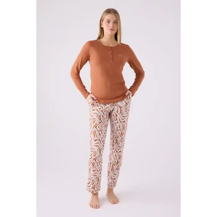 PIERRE CARDIN İKİLİ TAKIM - AÇIK KAHVE