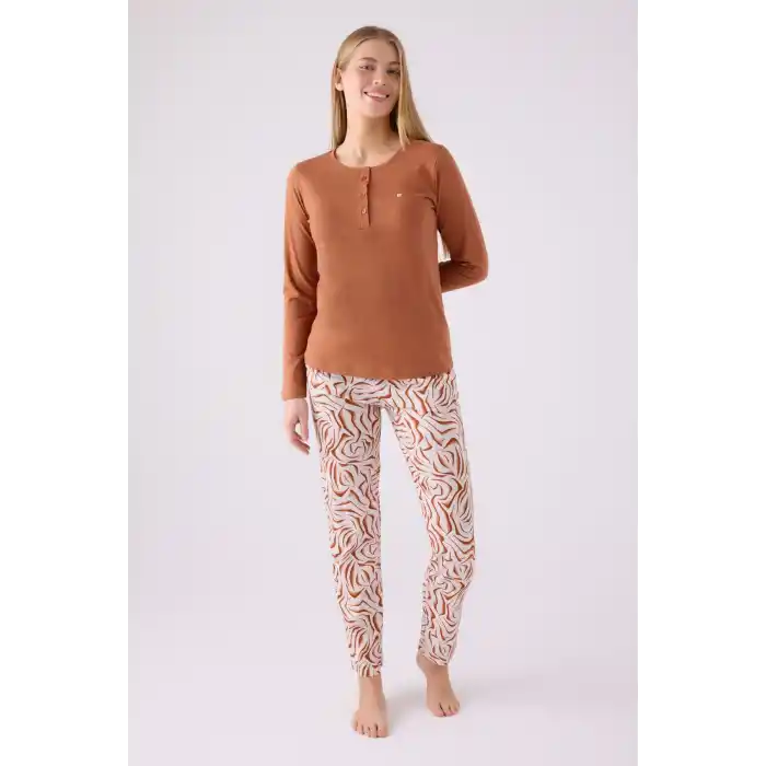 PIERRE CARDIN İKİLİ TAKIM - AÇIK KAHVE