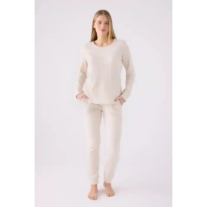 PIERRE CARDIN İKİLİ TAKIM - EKRU