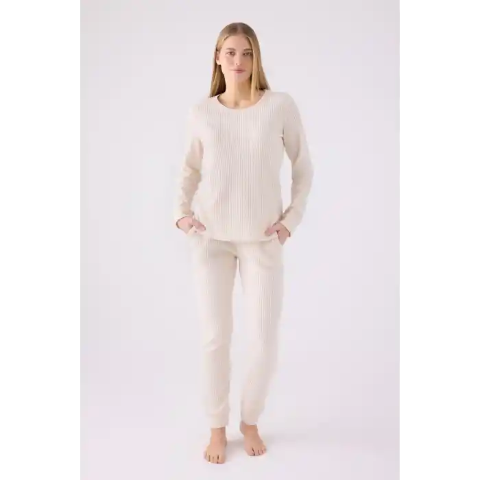 PIERRE CARDIN İKİLİ TAKIM - EKRU