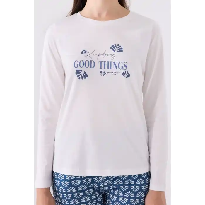 PIERRE CARDIN İKİLİ TAKIM - KREM