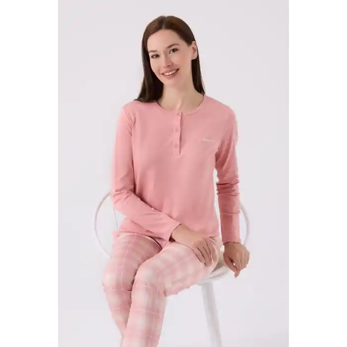 PIERRE CARDIN İKİLİ TAKIM - RETRO PEMBE