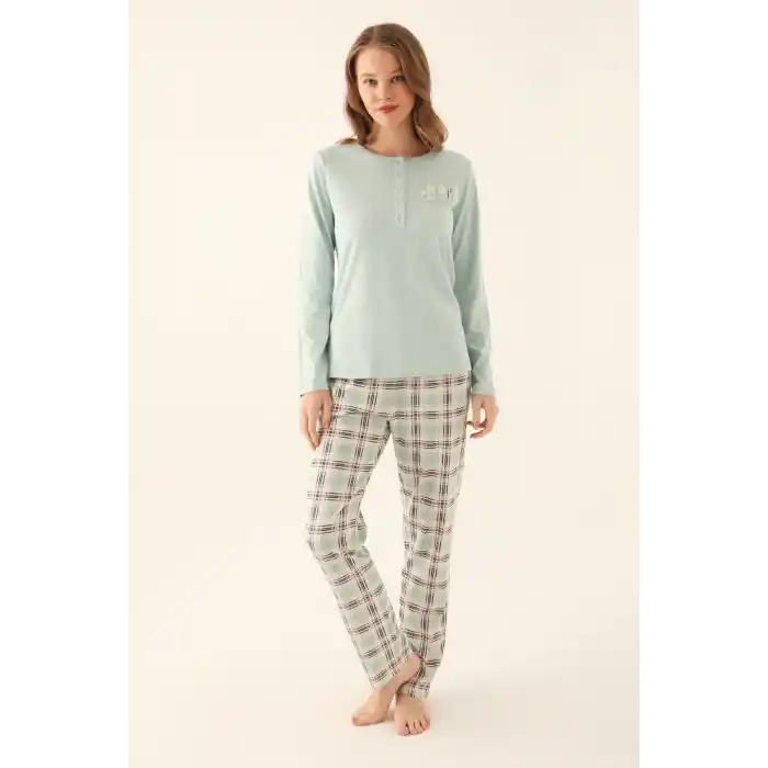 PIERRE CARDIN KADIN İKİLİ TAKIM - AÇIK MİNT