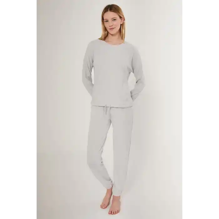 PIERRE CARDIN KADIN İKİLİ TAKIM - GRİ
