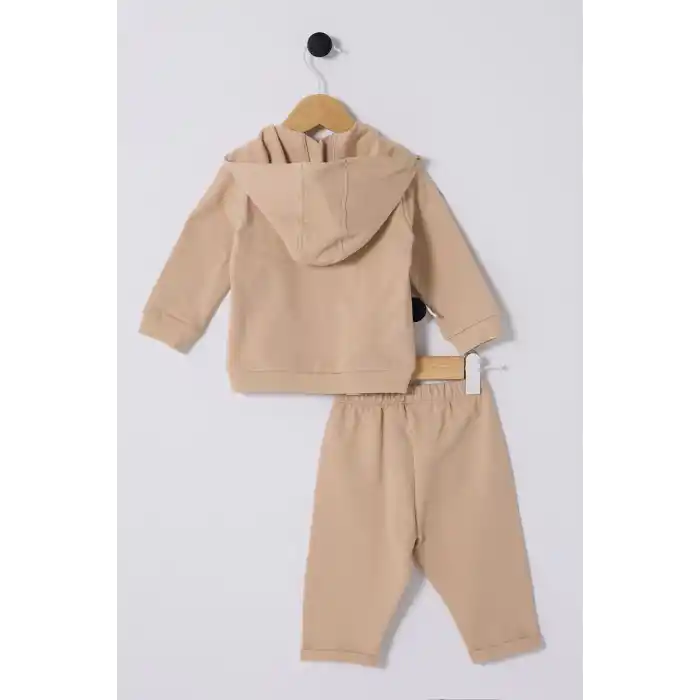 U.S POLO ASSN ERKEK BEBEK 3LÜ TAKIM - BEJ