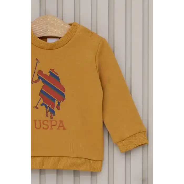 US POLO ERKEK BEBEK 2LI TAKIM  - HARDAL