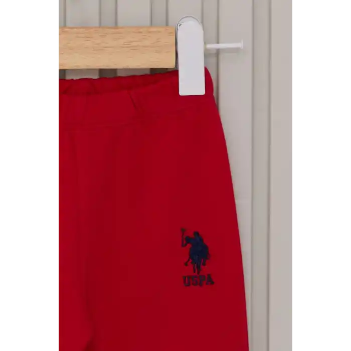 US POLO ERKEK BEBEK 2LI TAKIM  - KREM