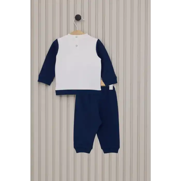 US POLO ERKEK BEBEK 2LI TAKIM - KREM