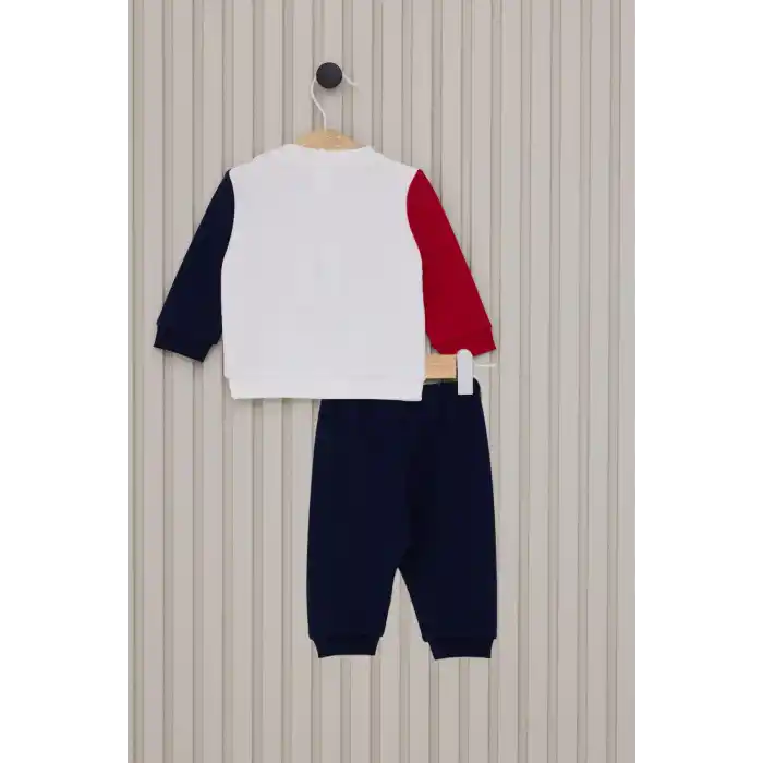 US POLO ERKEK BEBEK 2LI TAKIM - KREM