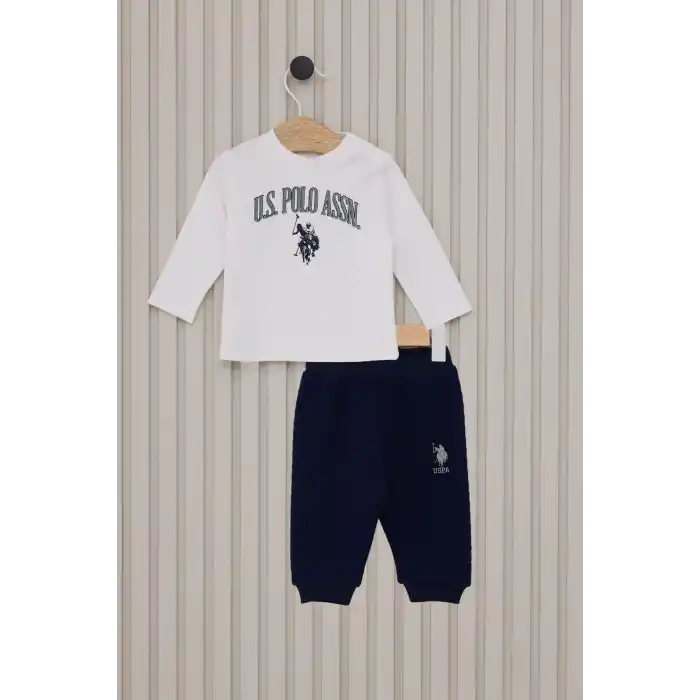 US POLO ERKEK BEBEK 3LU TAKIM - LACİVERT