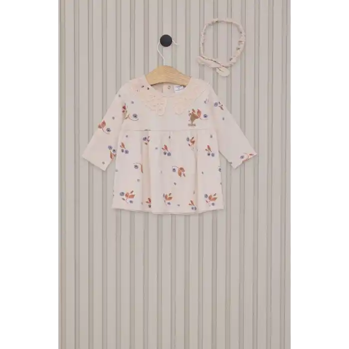 US POLO KIZ BEBEK 2LI TAKIM - AÇIK BEJ
