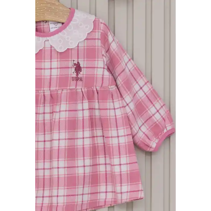 US POLO KIZ BEBEK 2LI TAKIM  - KREM