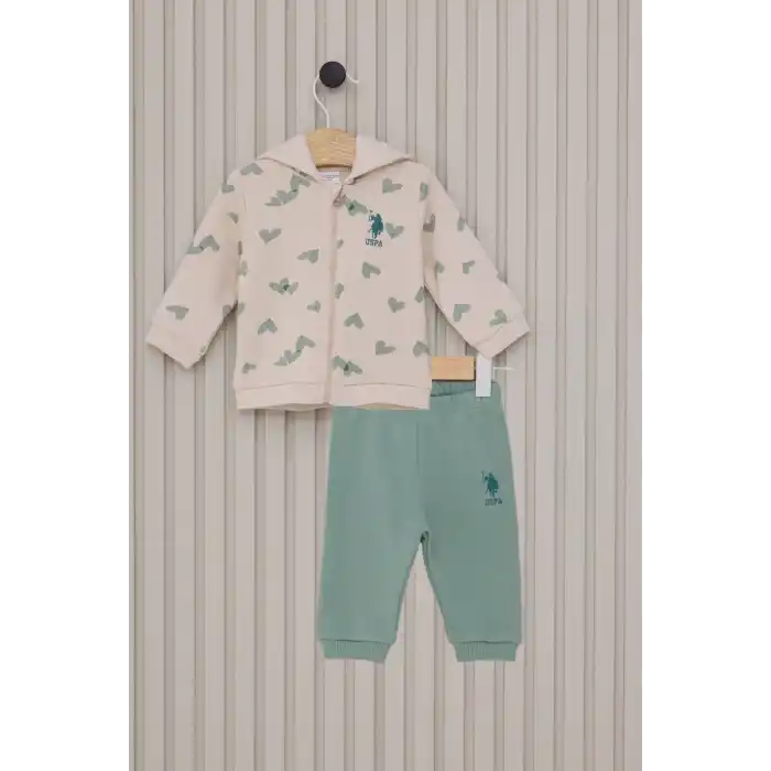 US POLO KIZ BEBEK 3LU TAKIM  - A.BEJ