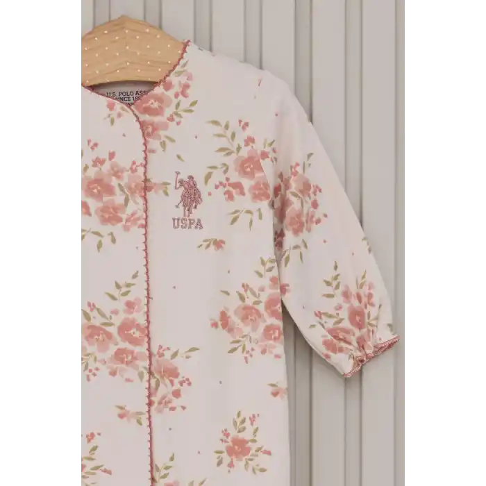 US POLO KIZ BEBEK PATİKLİ TULUM  - A.BEJ