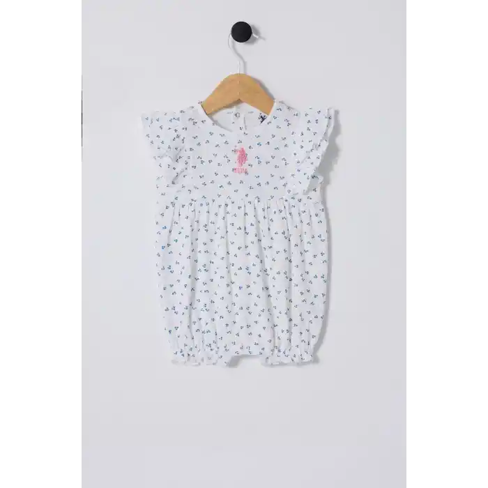 U.S.POLO ASSN. KIZ BEBEK TULUM - BEYAZ/MAVİ