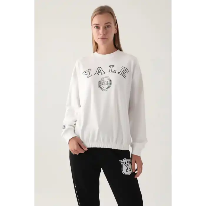 YALE KADIN TEK ÜST - KREM