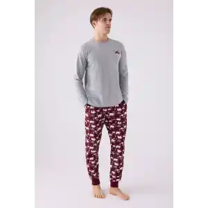 ARNETTA BABA OĞUL İKİLİ TAKIM - GRİ MELANJ