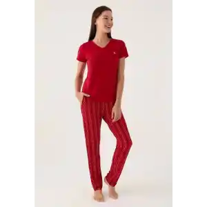 ARNETTA KADIN  İKİLİ TAKIM - BORDO