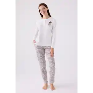 ARNETTA KADIN İKİLİ TAKIM - KREM