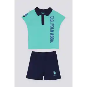 ERKEK BEBEK KISA KOL TSHIRT 2 Lİ TAKIM - PARLAK MİNT