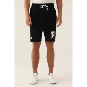 HARVARD ERKEK BERMUDA - SİYAH