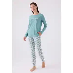 PIERRE CARDIN  İKİLİ TAKIM - SOFT YEŞİL