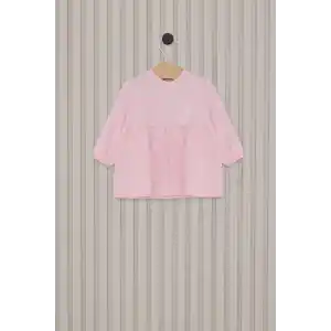 US POLO KIZ BEBEK ELBİSE - A.PEMBE