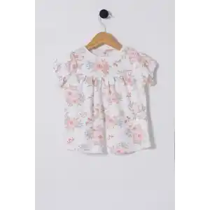 U.S.POLO ASSN. KIZ BEBEK ELBİSE - Beyaz