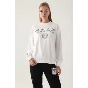 YALE KADIN TEK ÜST - KREM