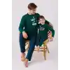 ARNETTA BABA OĞLU İKİLİ TAKIM - KOYU YEŞİL