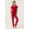 ARNETTA KADIN  İKİLİ TAKIM - BORDO