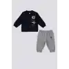 ERKEK BEBEK 2 Lİ TAKIM - LACİVERT