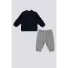 ERKEK BEBEK 2 Lİ TAKIM - LACİVERT