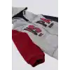 ERKEK BEBEK 3 LÜ TAKIM - GRİ MELANJ