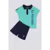ERKEK BEBEK KISA KOL TSHIRT 2 Lİ TAKIM - PARLAK MİNT