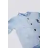 ERKEK BEBEK UZUN KOL HIRKA - MAVİ BATİK