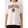 HARVARD KADIN TEK ÜST  - KREM