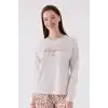 PIERRE CARDIN İKİLİ TAKIM - KREM MELANJ
