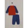 US POLO ERKEK BEBEK 2LI TAKIM - KİREMİT