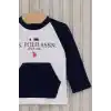 US POLO ERKEK BEBEK 2LI TAKIM  - KREM