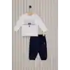 US POLO ERKEK BEBEK 3LU TAKIM  - LACİVERT