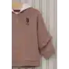 US POLO KIZ BEBEK 3LU TAKIM  - VİZON