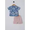 U.S.POLO ASSN. KIZ BEBEK 2Lİ TAKIM - MAVİ