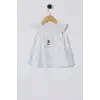 U.S.POLO ASSN. KIZ BEBEK ELBİSE - Beyaz