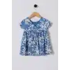 U.S.POLO ASSN. KIZ BEBEK ELBİSE - MAVİ