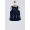 U.S.POLO ASSN.KIZ BEBEK ELBİSE - LACİVERT